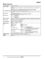 Preview for 4 page of Omron H7GP - Datasheet