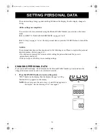 Предварительный просмотр 16 страницы Omron HBF-202 Instruction Manual