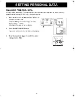 Предварительный просмотр 23 страницы Omron HBF-206IT Instruction Manual