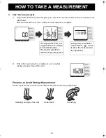 Preview for 26 page of Omron HBF-206IT Instruction Manual