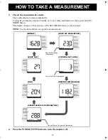 Предварительный просмотр 27 страницы Omron HBF-206IT Instruction Manual