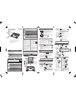 Preview for 1 page of Omron HBF-212 User Manual