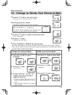 Preview for 17 page of Omron HBF-222T Instruction Manual