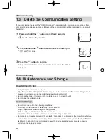 Предварительный просмотр 18 страницы Omron HBF-222T Instruction Manual