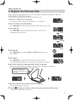 Предварительный просмотр 9 страницы Omron HBF-255T Manual