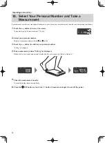 Preview for 14 page of Omron HBF-255T Manual