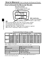 Предварительный просмотр 14 страницы Omron HBF-306 Instruction Manual