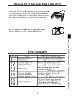 Предварительный просмотр 15 страницы Omron HBF-306 Instruction Manual