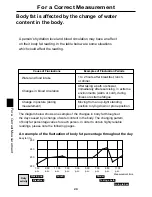 Предварительный просмотр 20 страницы Omron HBF-306 Instruction Manual