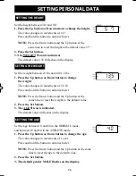 Предварительный просмотр 15 страницы Omron HBF 306C Instruction Manual