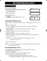 Preview for 16 page of Omron HBF 306C Instruction Manual