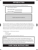 Preview for 3 page of Omron HBF-400 Instruction Manual