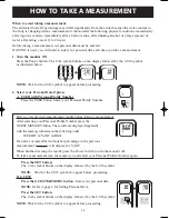 Предварительный просмотр 13 страницы Omron HBF-400 Instruction Manual