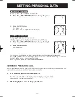 Preview for 24 page of Omron HBF-500 Instruction Manual