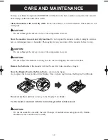 Preview for 39 page of Omron HBF-500 Instruction Manual