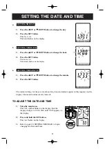 Предварительный просмотр 21 страницы Omron HBF-500CAN Instruction Manual