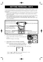 Предварительный просмотр 22 страницы Omron HBF-500CAN Instruction Manual