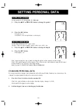 Предварительный просмотр 24 страницы Omron HBF-500CAN Instruction Manual