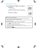 Предварительный просмотр 12 страницы Omron HBF-701 Instruction Manual