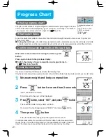 Предварительный просмотр 22 страницы Omron HBF-701 Instruction Manual