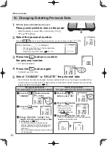 Preview for 24 page of Omron HBF-702T Manual