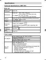 Предварительный просмотр 34 страницы Omron HBP-1100 Instruction Manual