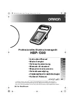 Preview for 77 page of Omron HBP-1300 Instruction Manual