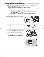 Preview for 19 page of Omron HBP-9020 Instruction Manual