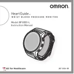 Preview for 1 page of Omron HeartGuide BO8000-L Instruction Manual