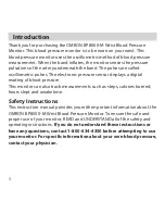 Preview for 5 page of Omron HeartGuide BP8000-M Instruction Manual