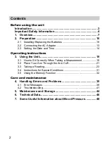 Preview for 2 page of Omron HEM 1010-E Instruction Manual