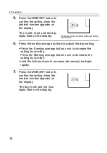 Предварительный просмотр 16 страницы Omron HEM 1010-E Instruction Manual