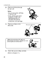 Preview for 22 page of Omron HEM 1010-E Instruction Manual