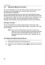 Preview for 32 page of Omron HEM 1010-E Instruction Manual