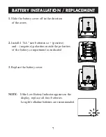 Предварительный просмотр 7 страницы Omron HEM-422CRLC Instruction Manual