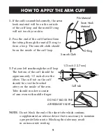 Предварительный просмотр 9 страницы Omron HEM-422CRLC Instruction Manual