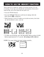 Preview for 13 page of Omron HEM-422CRLC Instruction Manual