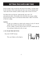 Preview for 9 page of Omron HEM-431CAN Instruction Manual