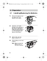 Предварительный просмотр 8 страницы Omron HEM-6052 Instruction Manual