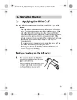 Предварительный просмотр 15 страницы Omron HEM-6052 Instruction Manual