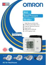 Preview for 1 page of Omron HEM-6121 Quick Start Manual