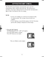 Preview for 9 page of Omron HEM-629 Instruction Manual