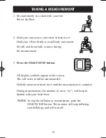 Предварительный просмотр 13 страницы Omron HEM-629 Instruction Manual