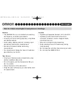 Предварительный просмотр 3 страницы Omron HEM-640-E Instruction Manual