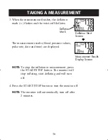 Preview for 36 page of Omron HEM--670IT Instrustion Manual