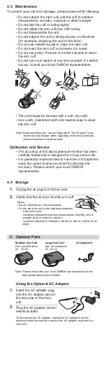 Предварительный просмотр 6 страницы Omron HEM-7120 User Manual