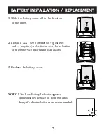 Предварительный просмотр 7 страницы Omron HEM-712CLC Instruction Manual