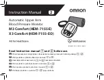 Предварительный просмотр 13 страницы Omron HEM-7155-E Instruction Manual