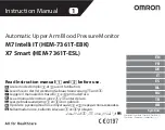 Preview for 1 page of Omron HEM-7361T-EBK Instruction Manual