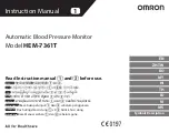 Omron HEM-7361T Instruction Manual предпросмотр